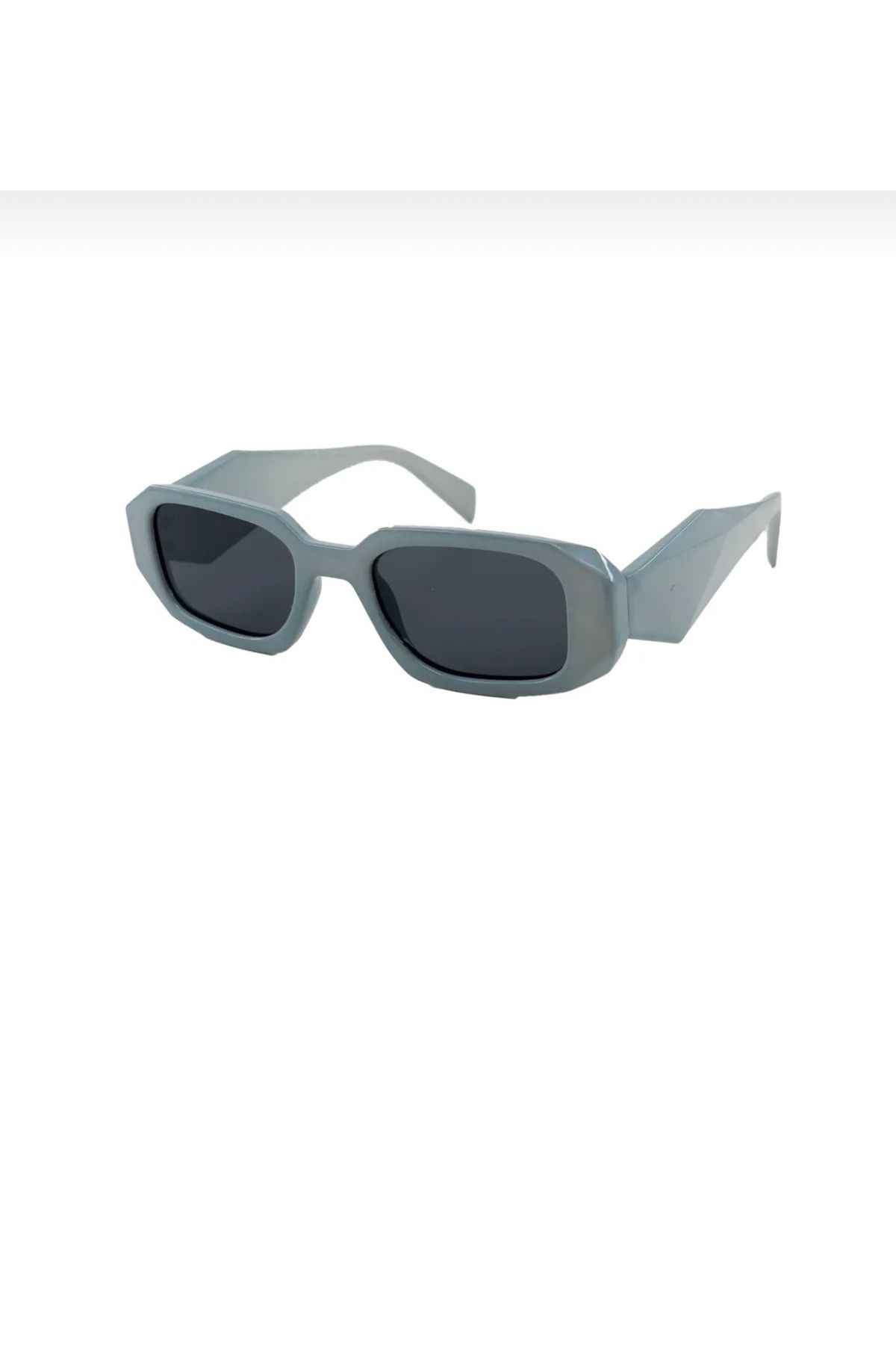 ZELİOR Unisex Dikdörtgen Güneş Gözlüğü Uv400 Cam