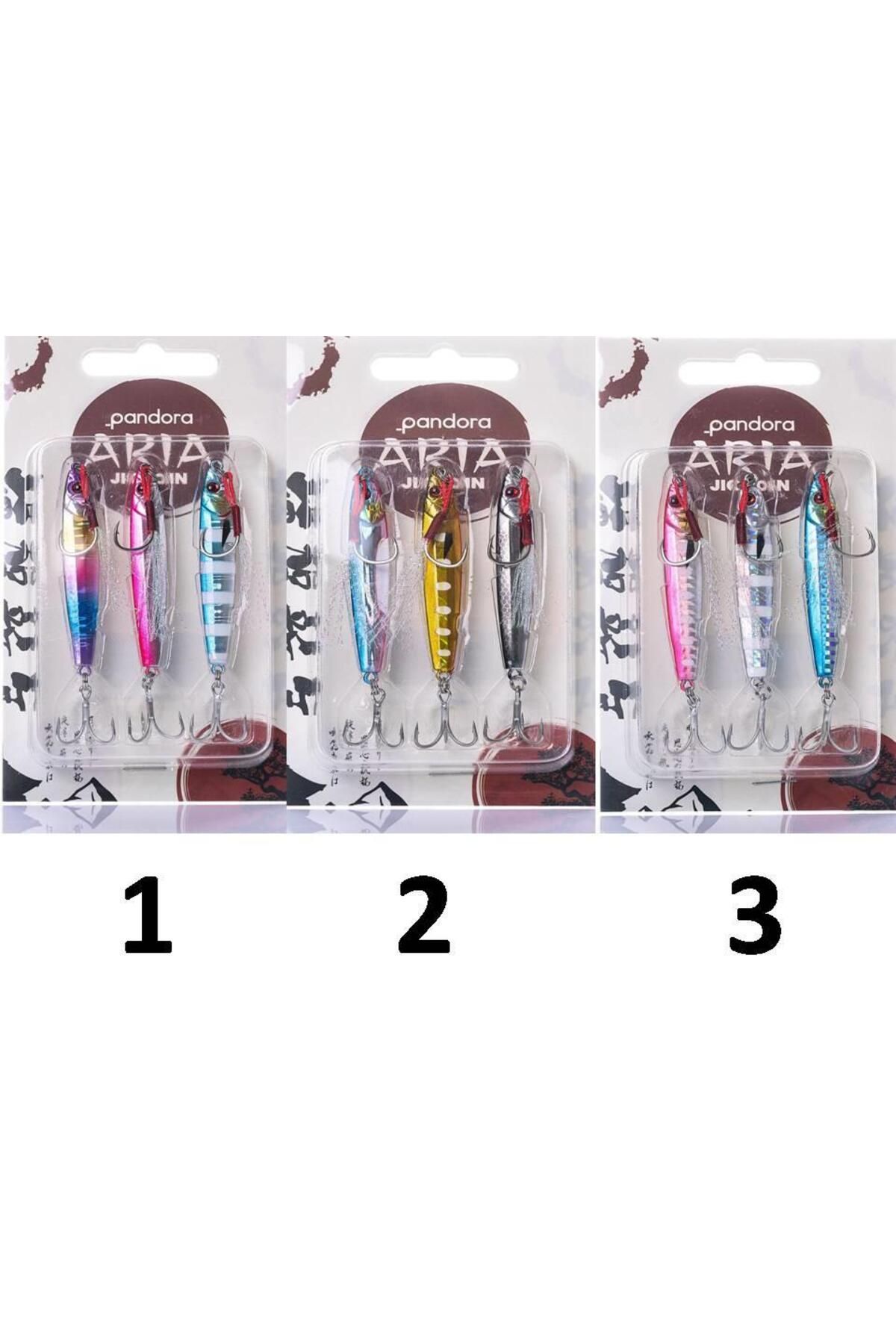 Pandora Aria Jig Coin Suni Yem 3 Lü Set 14 Gr