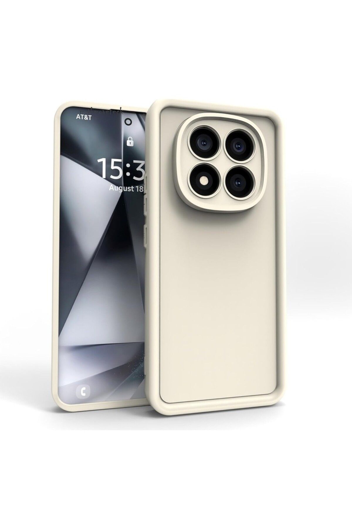 Leybaks Xiaomi Redmi Note 14 Pro ve Poco X7 ile uyumlu , Dayanıklı Malzeme Ergonomik Kavrama Silikon Kılıf