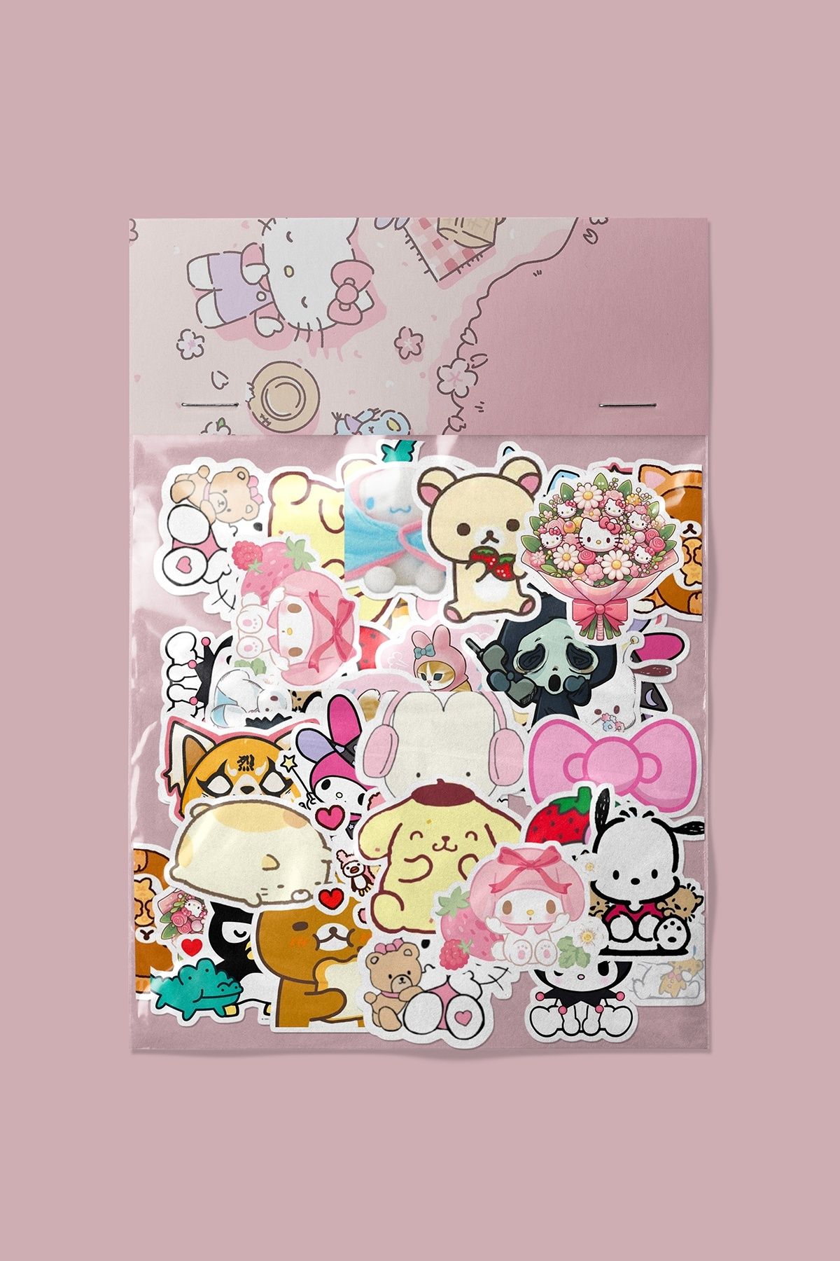 dadi ramba Sanrio Sticker paketi -Bullet Journal- Ajanda -Laptop Etiket Çıkartma