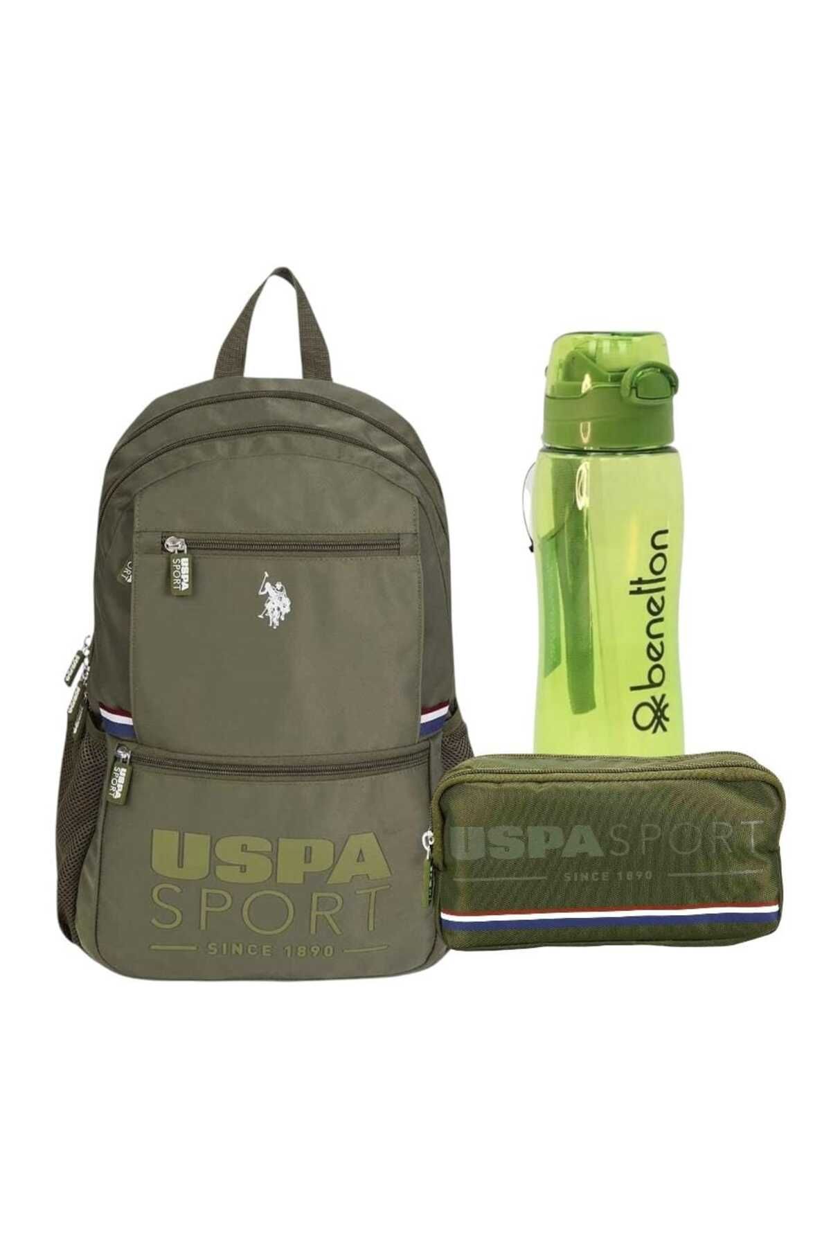 U.S. Polo Assn. U.s. Polo Assn. Sırt Çantası , U.S. Polo Assn. Kalem Çantası - Suluk & Matara Hediyeli