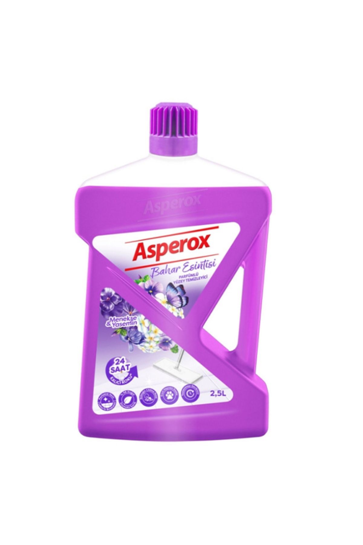 ASPEROX Bahar Esintisi Menekşe Ve Yasemin Yüzey Temizleyici 2.5 Lt