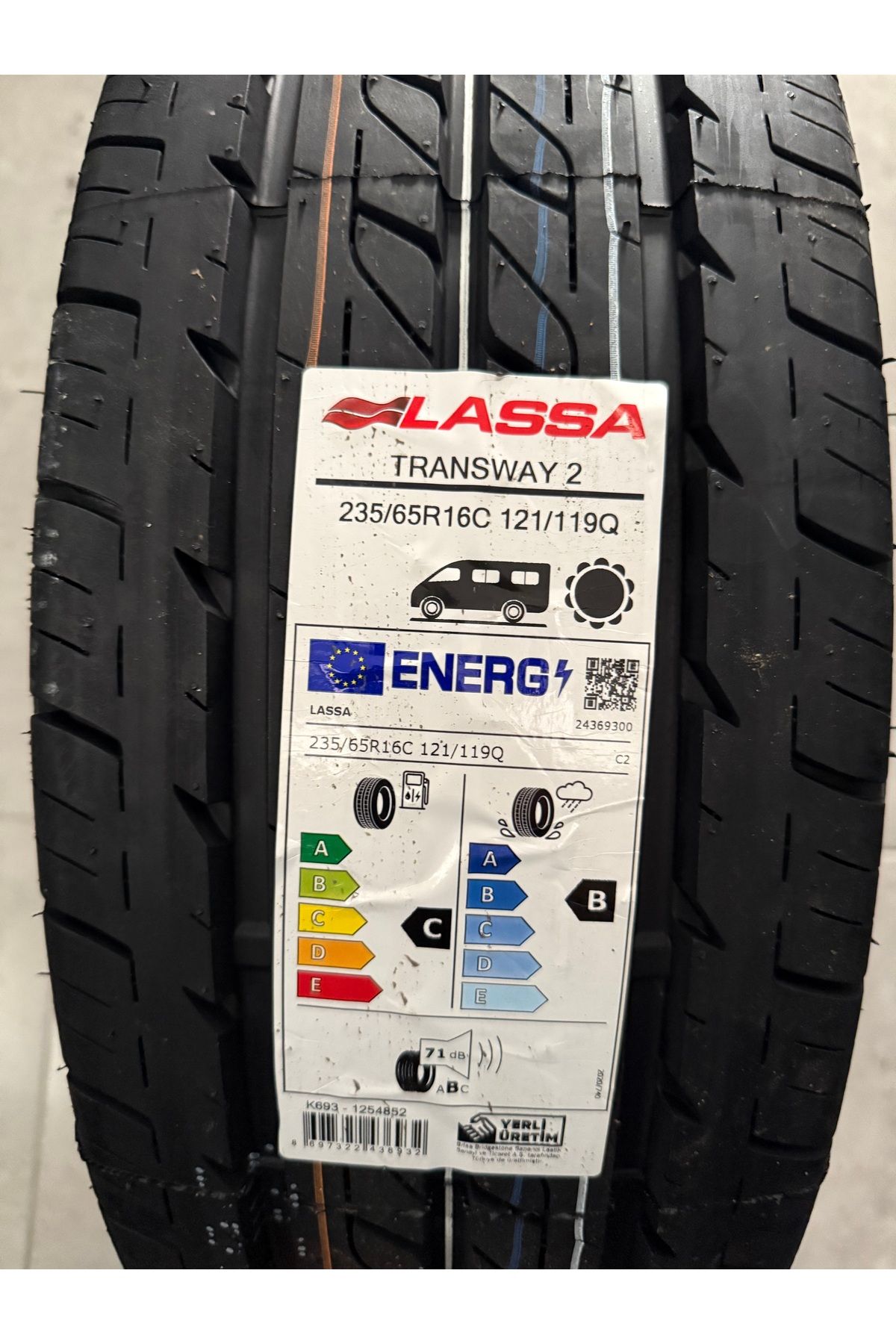 Lassa / 235/65R16C (TRANSWAY 2 - 12 KAT) 2024 YAZ LASTİĞİ