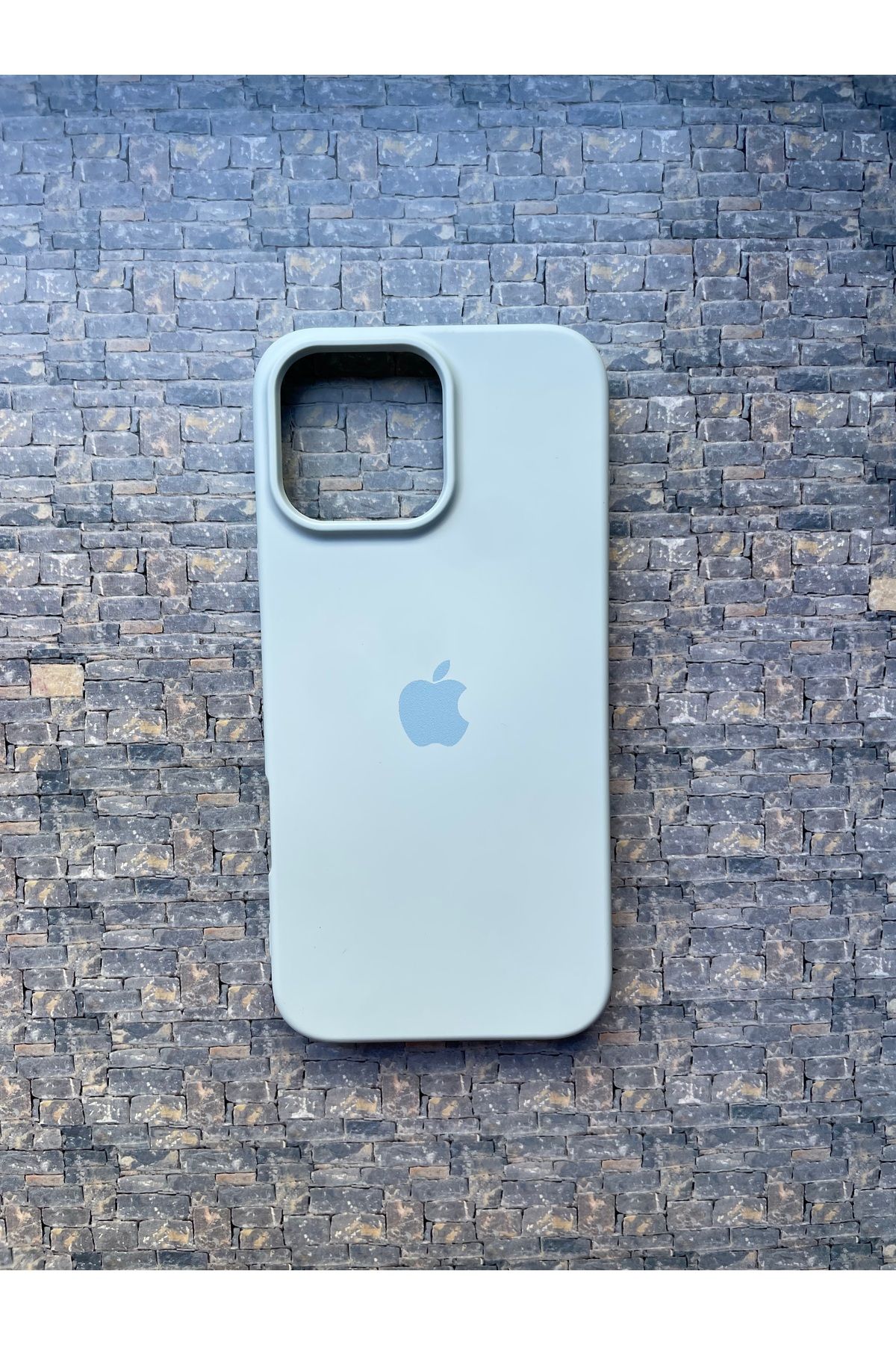 BCNCASE İphone14Pro MAX Logolu Telefon Kılıfı Yumuşak Silikon Kauçuk İçi Kadife Ince Kılıf ÇizilmezDayanıklı