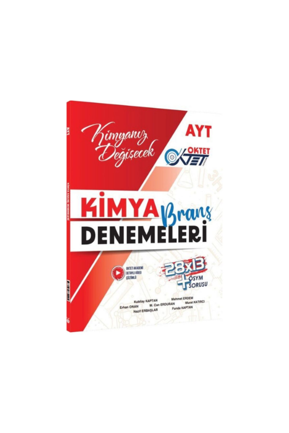 Yargı Yayınları 2025 oktet yaynları ayt kimya deneme