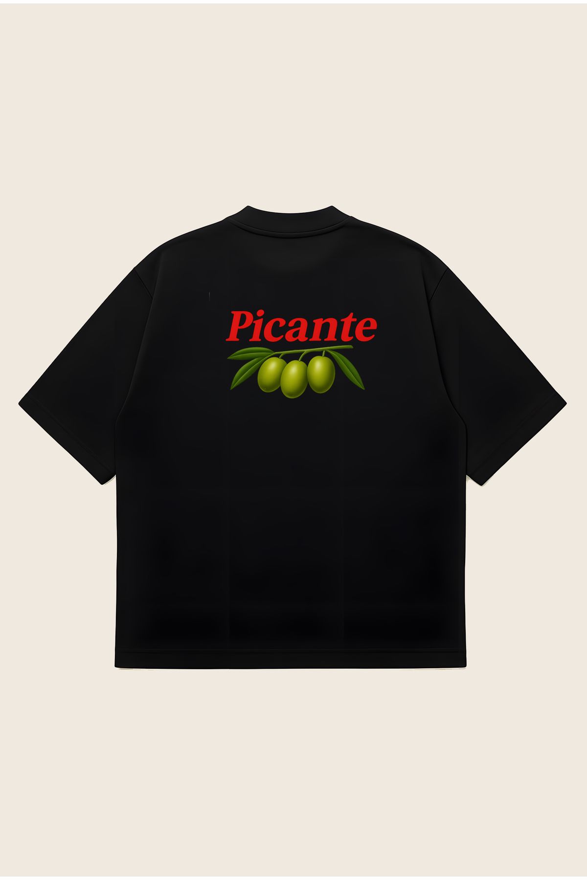 Moon Dancer Piconte Unisex Oversize Baskılı Boxy Fit Kalın Kumaşlı Tshirt