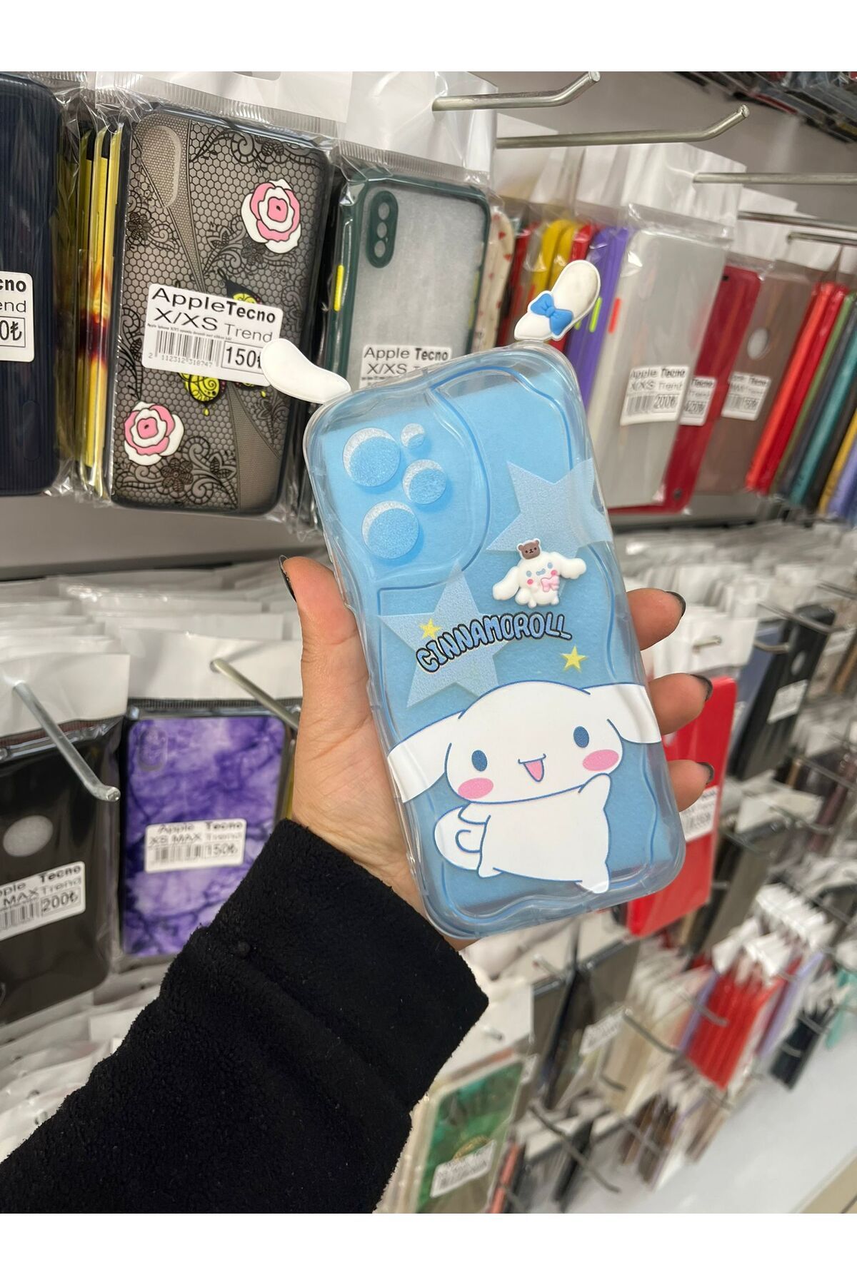 TECNOTREND Xiaomi Note 12 Pro 3d desenli kromi silikon kılıf