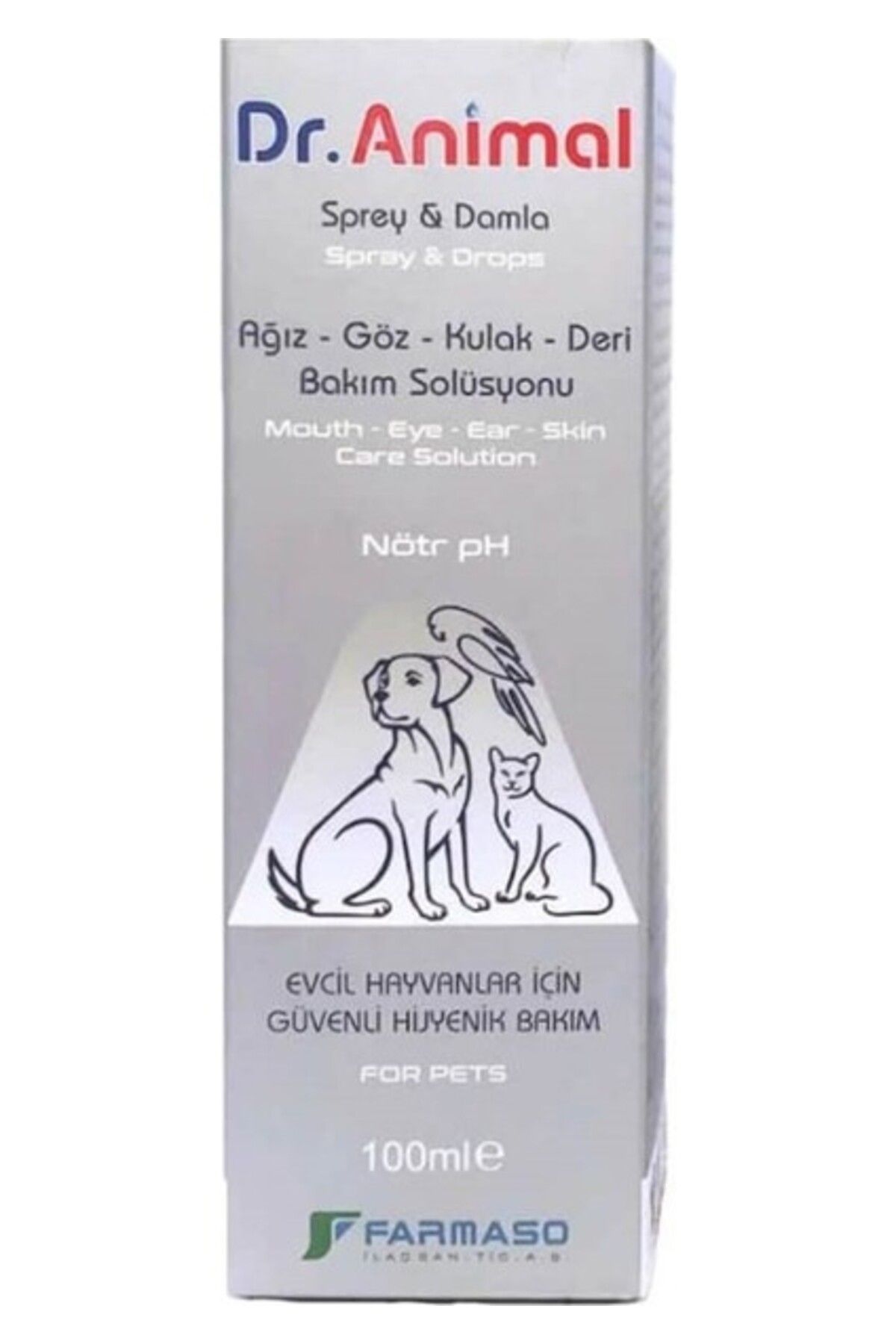 Orqinel Dr.animal Dezenfektan ve Yara Spreyi