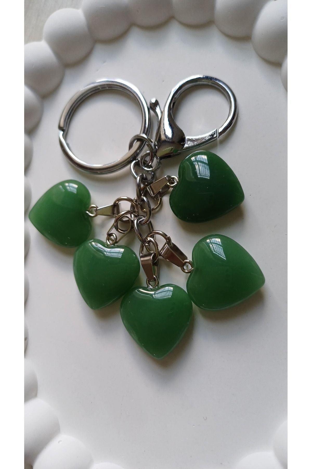 JEWELRY Doğal Taş Anahtarlık Ve Çanta Charmı