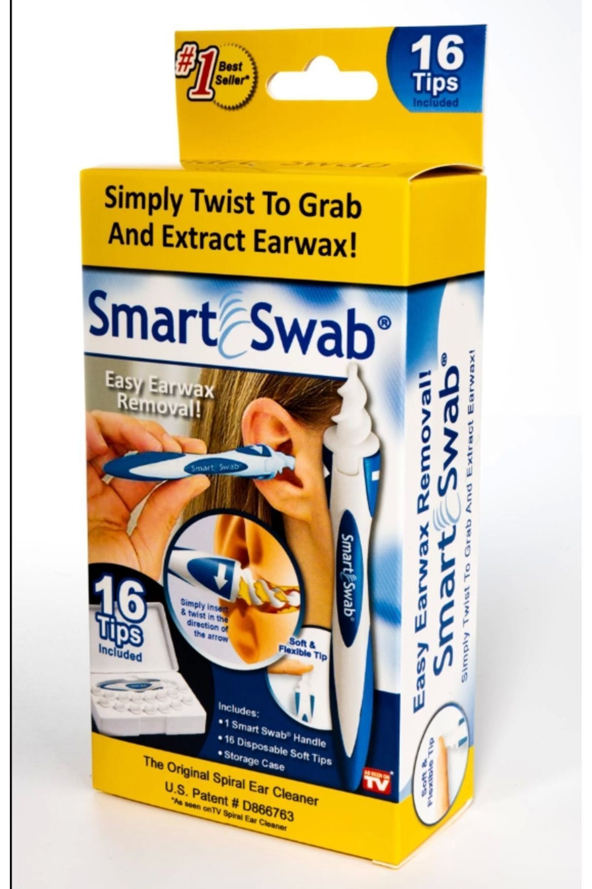 teknotrust Smart Swab Pratik Kulak Temizleme Aparatı