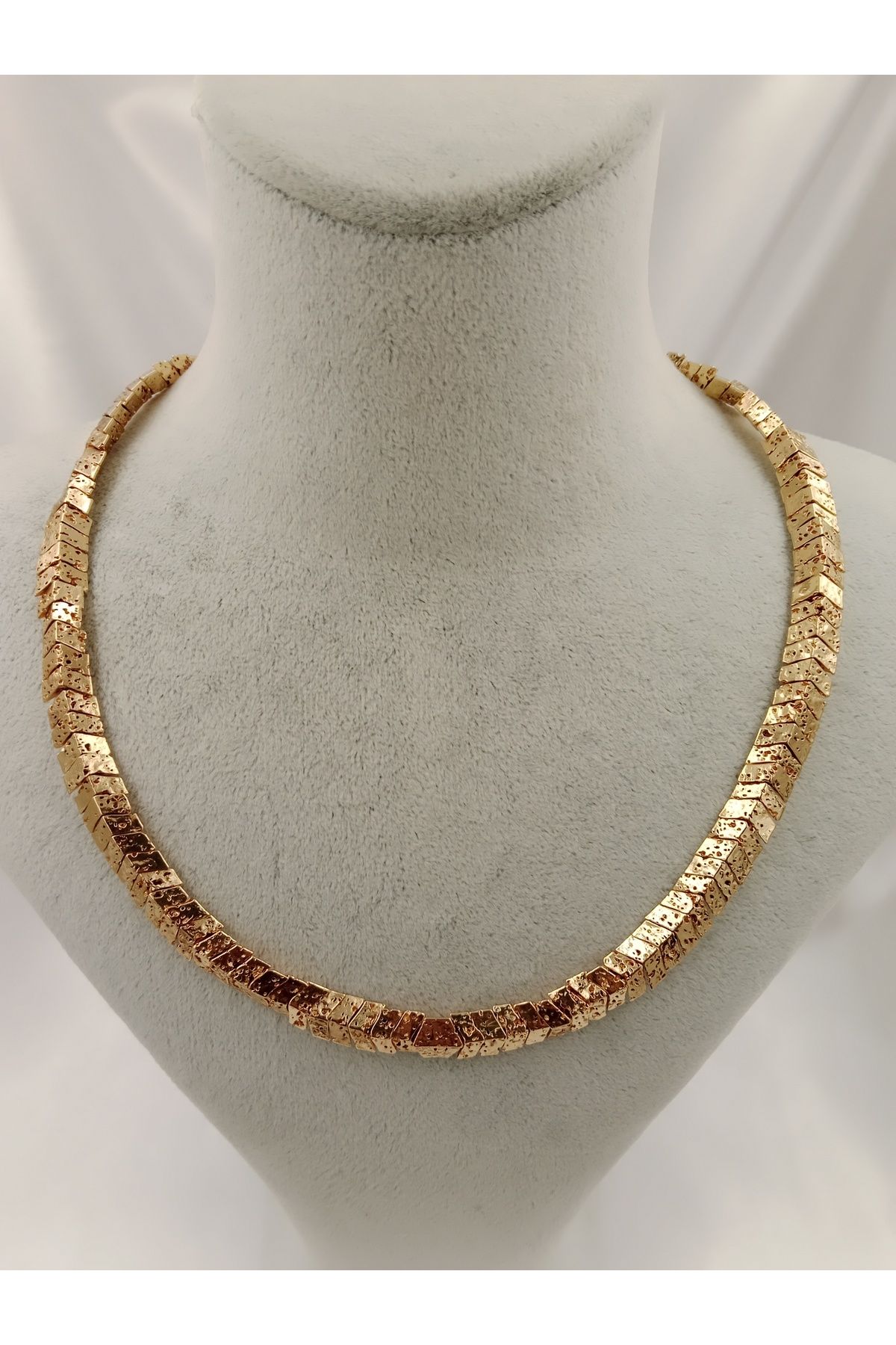 Joyful Accessories By Neşe San Lovely Lav Gold Lav Taşı Tasarım Kolye