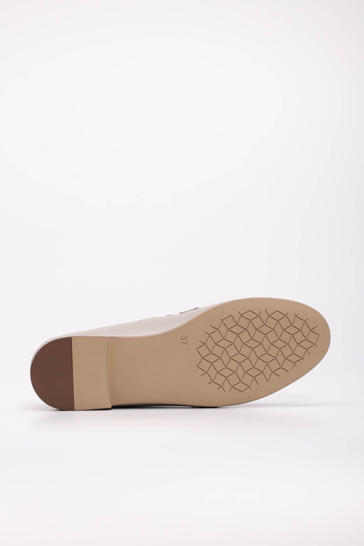 FAST STEP-Genuine Leather Women's Ballerina Shoes 657Za5000 5