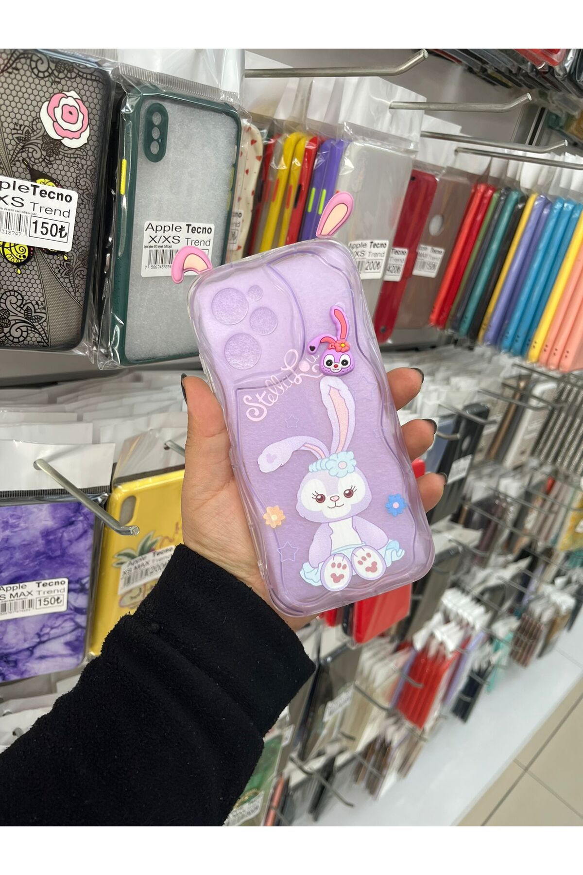 TECNOTREND Xiaomi Note 12 Pro 3d desenli kromi silikon kılıf
