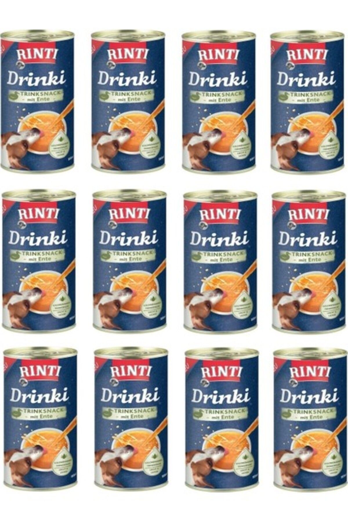 Orqinel Rinti Köpek Çorbası Ördekli 185 Ml. x 12 Adet