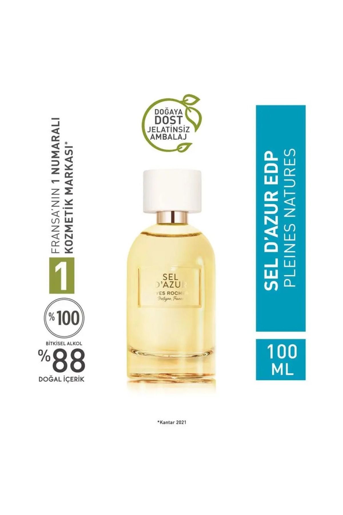 Yves Rocher Sel D Azur EDP – Pleines Natures- 100 ml