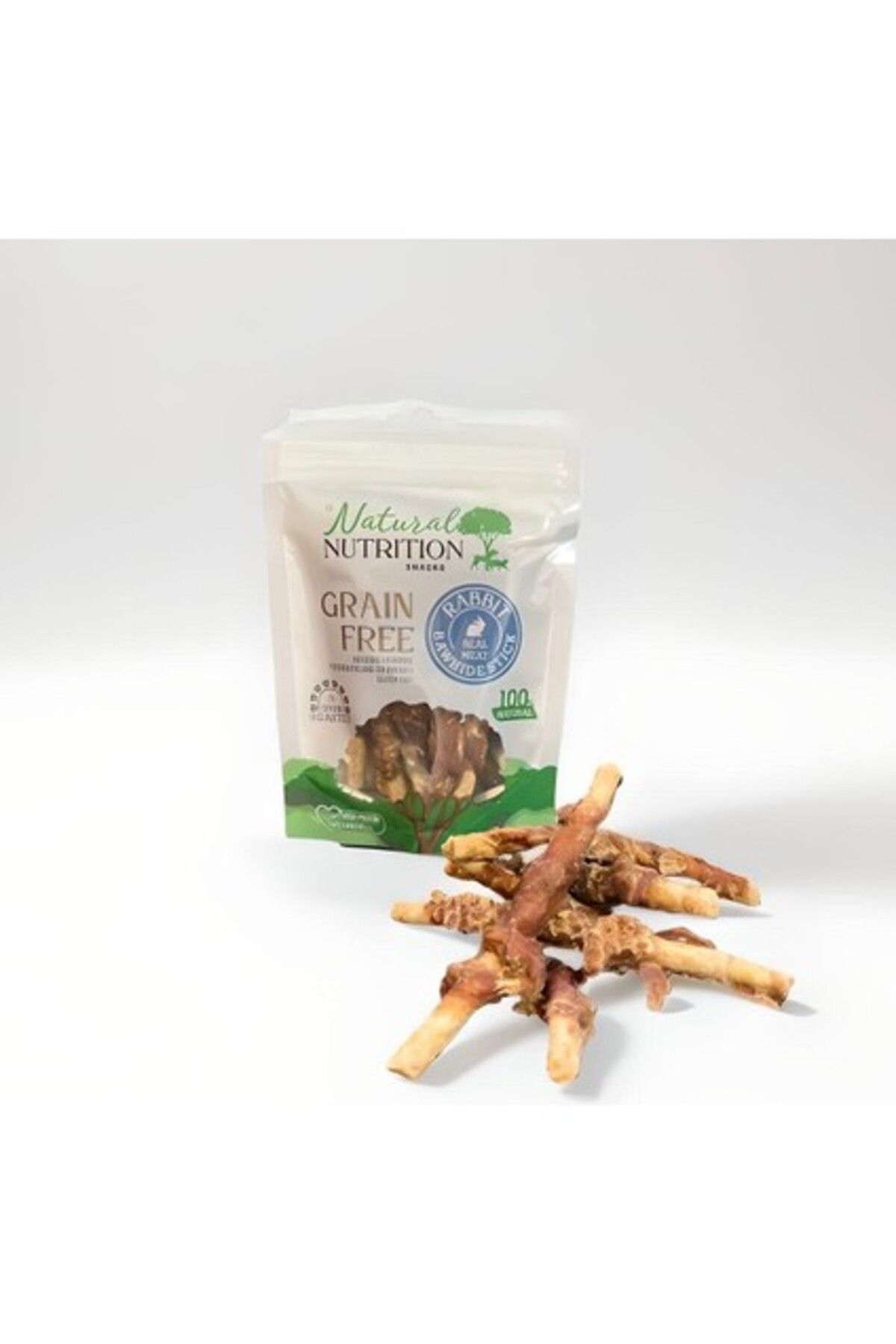 Orqinel Natural Nutrition Tavşan Etli Köpek Ödül Kemiği Grain Free (Tahılsız) Yüksek Proteinli Fırında Kavru