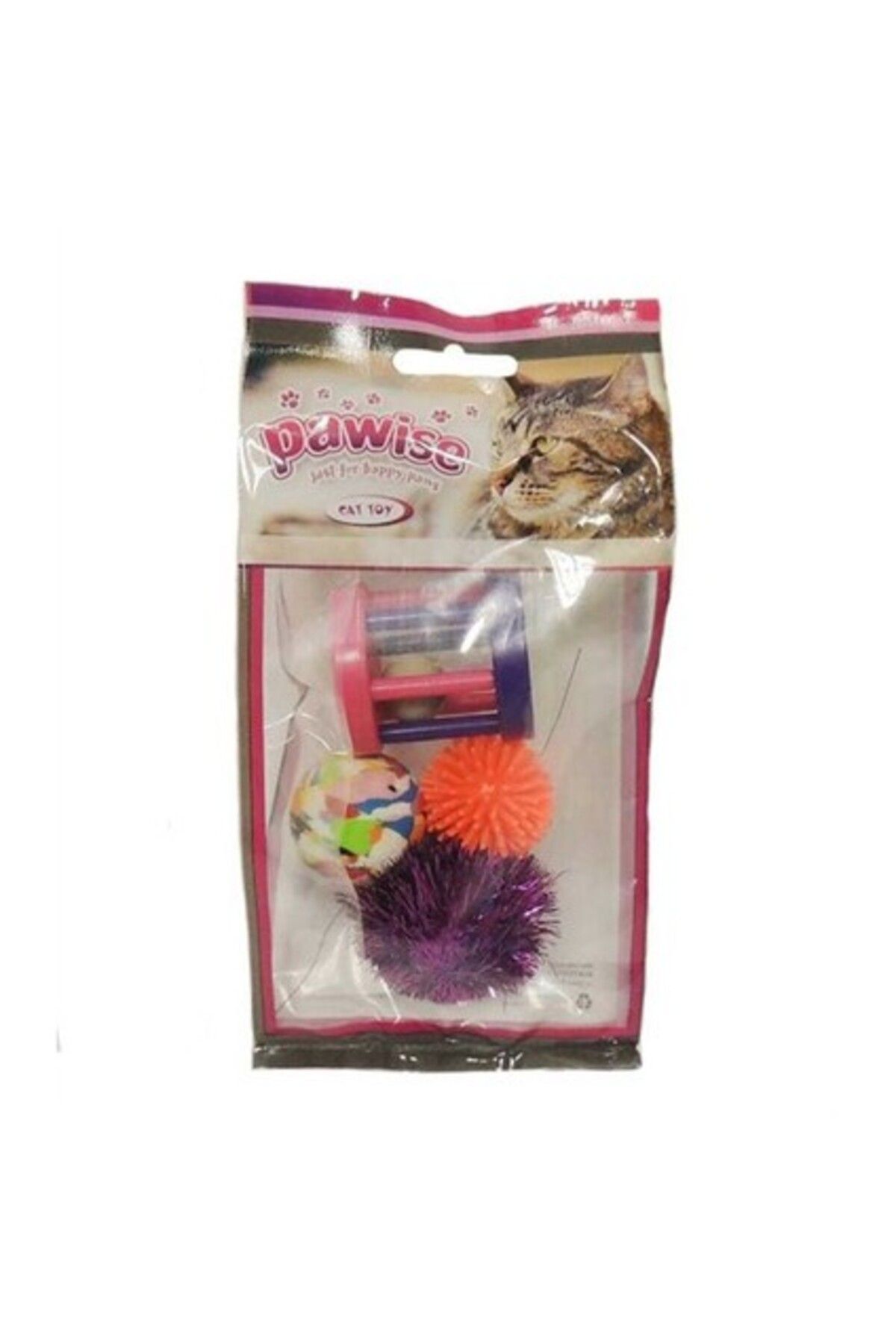 Orqinel Pawise Assorted Cat Toy 4Pcs - Çeşitli Kedi Oyuncağı