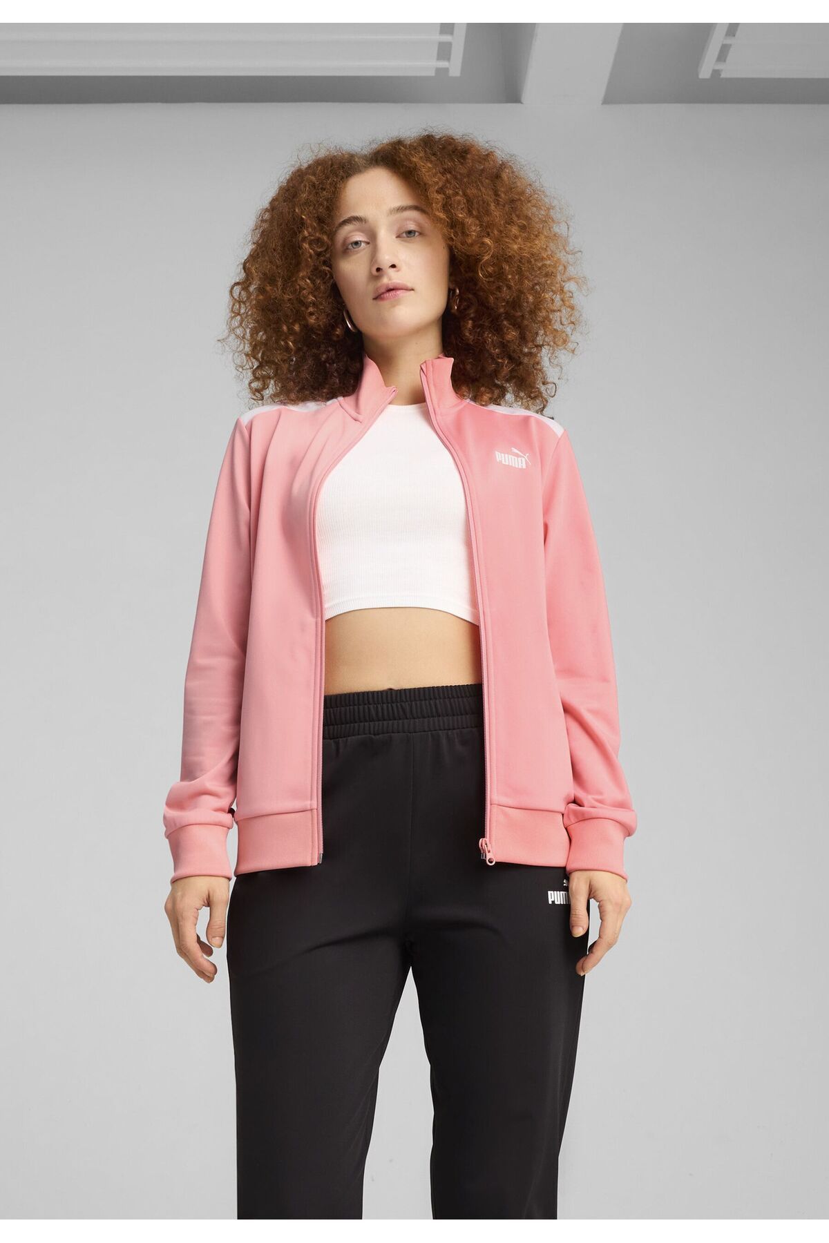 Puma-Gestrickte Anzüge, Regular, Langarm, Regular, Medium, Color Blocking, Welt Pocket, Full Zip 8