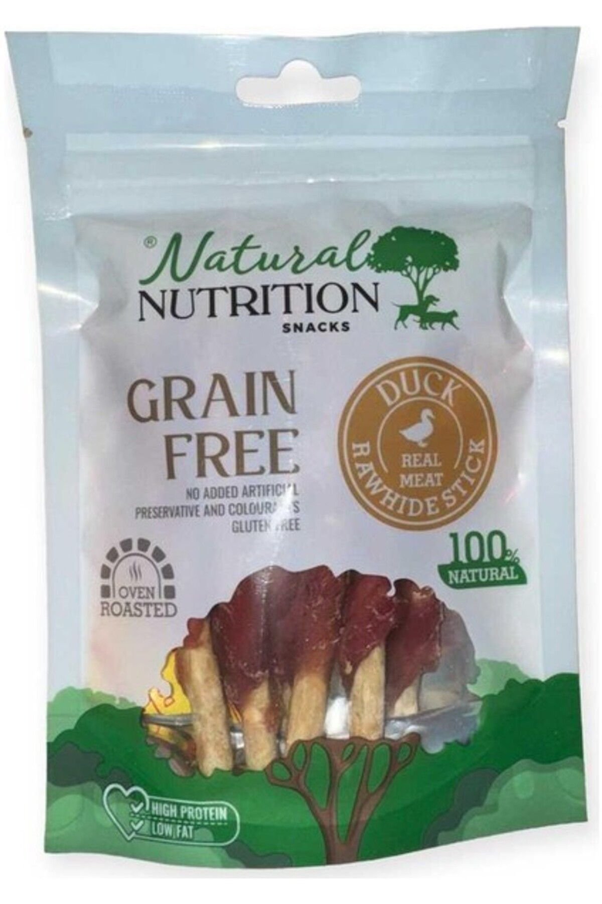 Orqinel Natural Nutrition Ördek Etli Kalsiyum Kemik Köpek Ödülü 75 gr