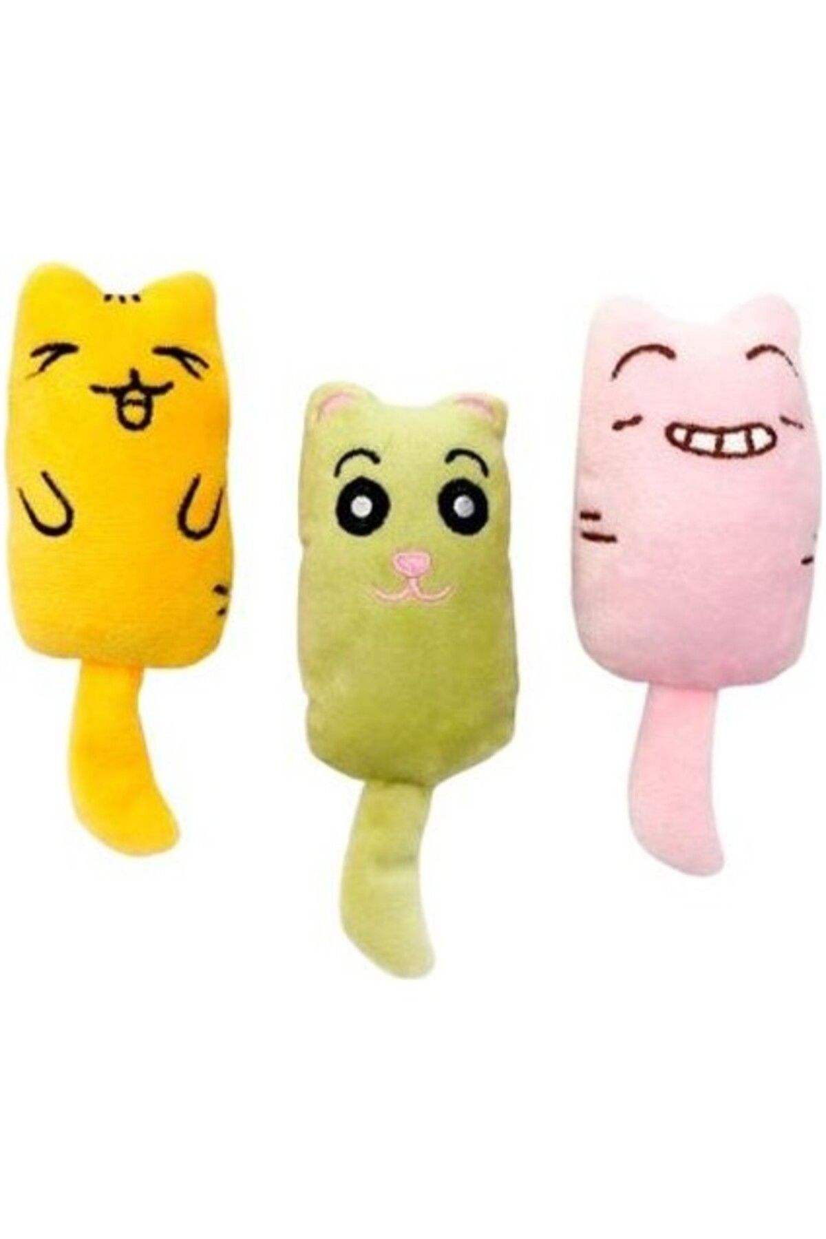 Orqinel Glipet Uzun Kuyruklu Peluş Kedi Oyuncağı 14 cm