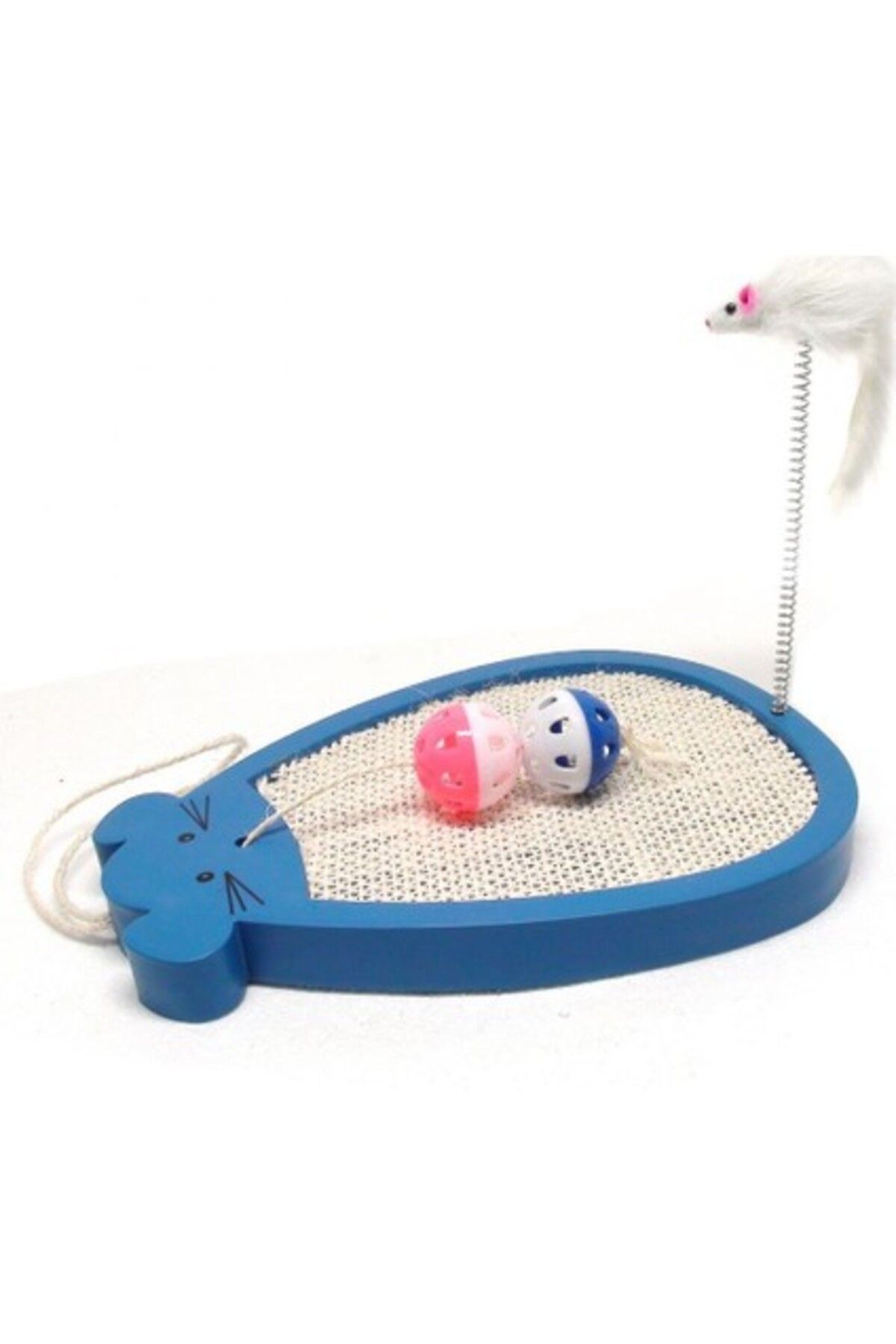 Orqinel Aixin Fareli Toplu Kedi Tırmalama Oyuncağı 32X23CM