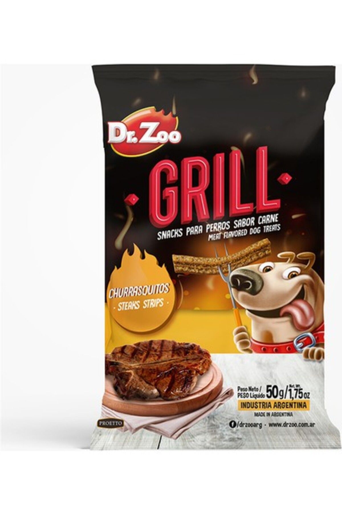 Orqinel Dr. Zoo Dr.zoo Grill Biftekli Köpek Ödülü 50GR