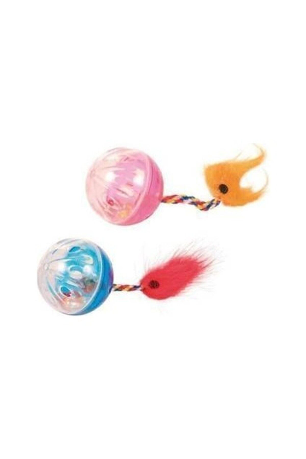 Orqinel Trixie Kedi Oyuncağı, Zilli Top 4,5Cm (2Ad)