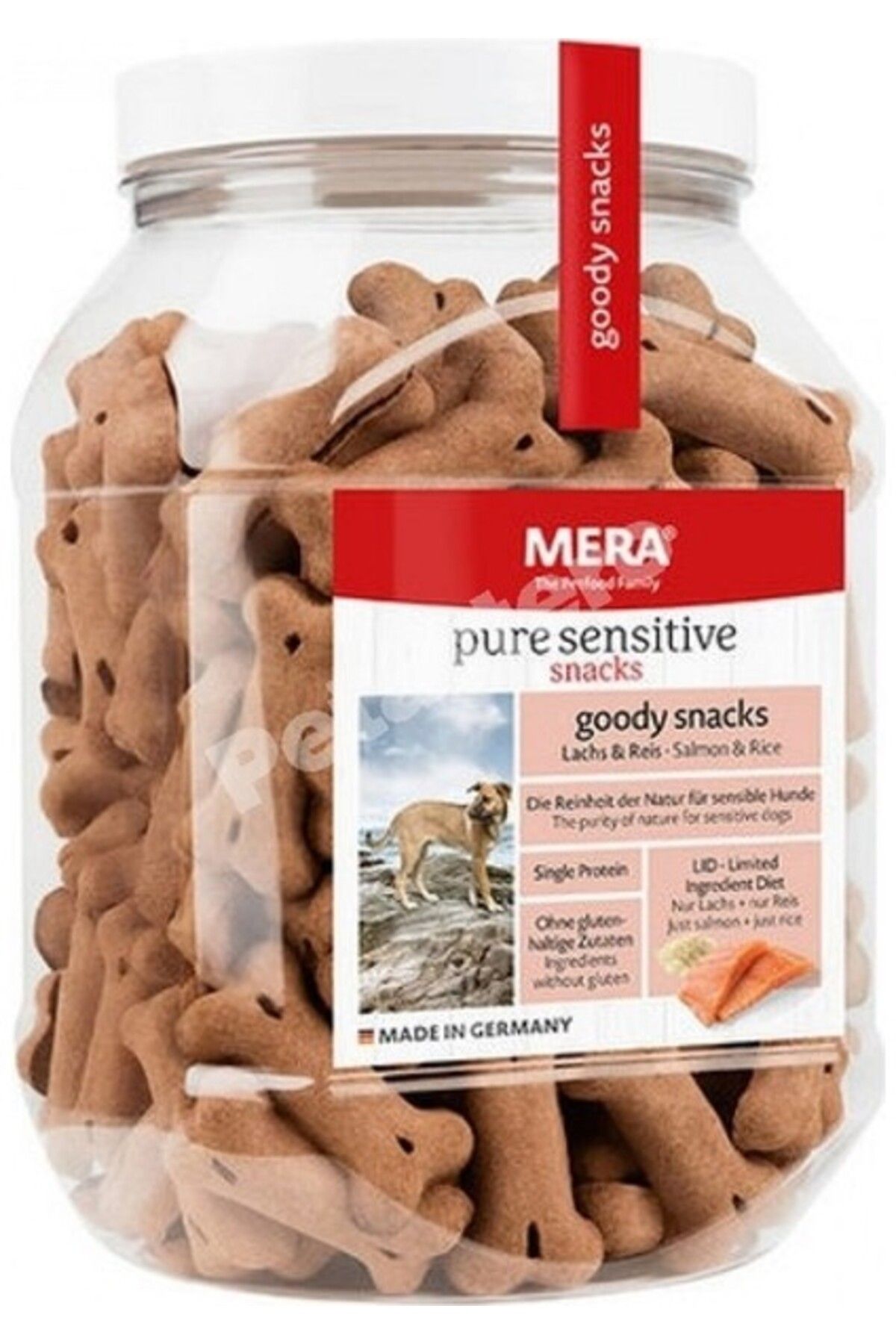 Orqinel Mera Hassas Köpekler Için Somonlu Ödül Bisküvisi 600 gr Idili