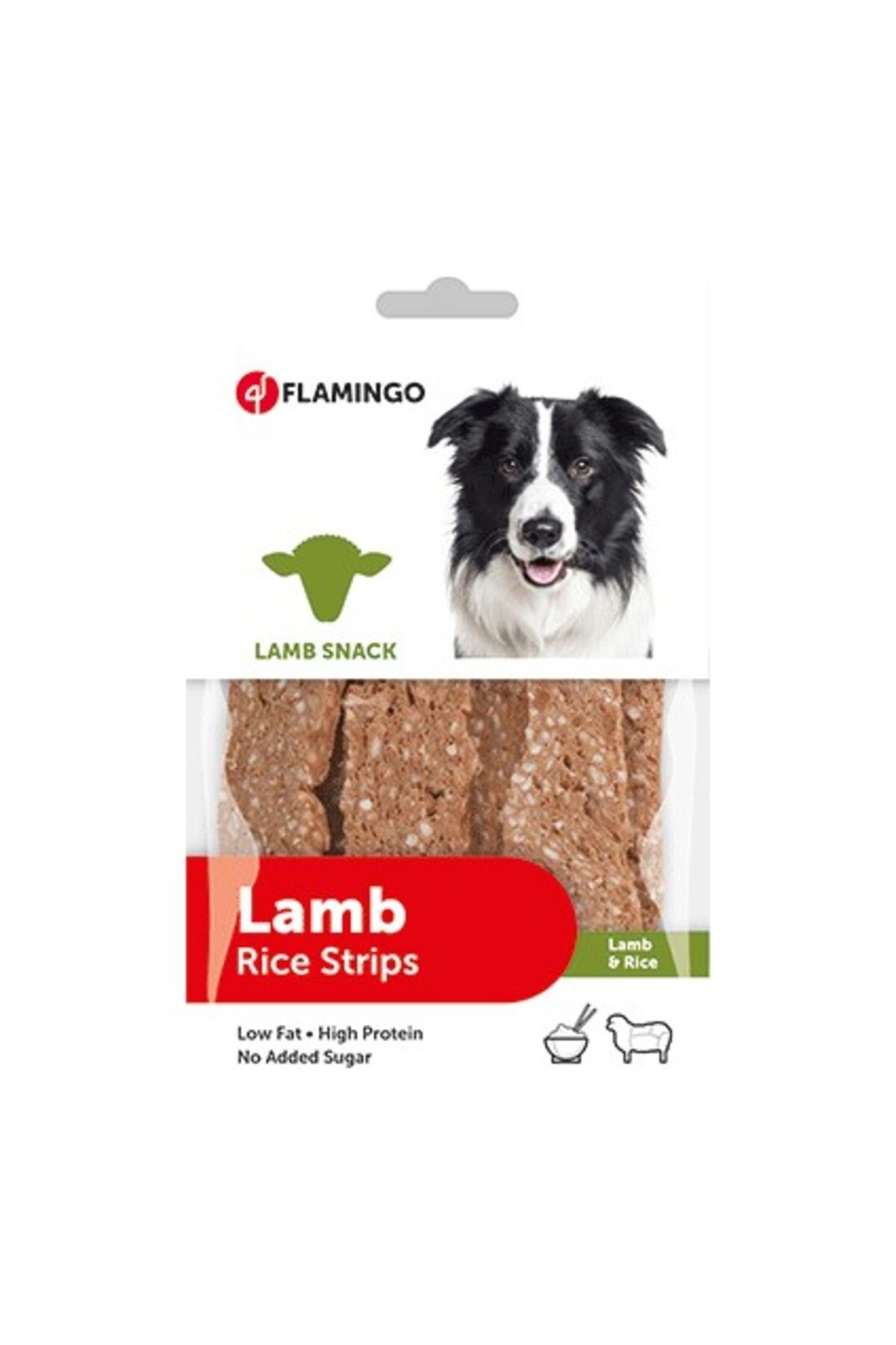 Orqinel Flamingo Lamb n Kuzu Etli ve Pirinçli Köpek Ödülü 85 gr