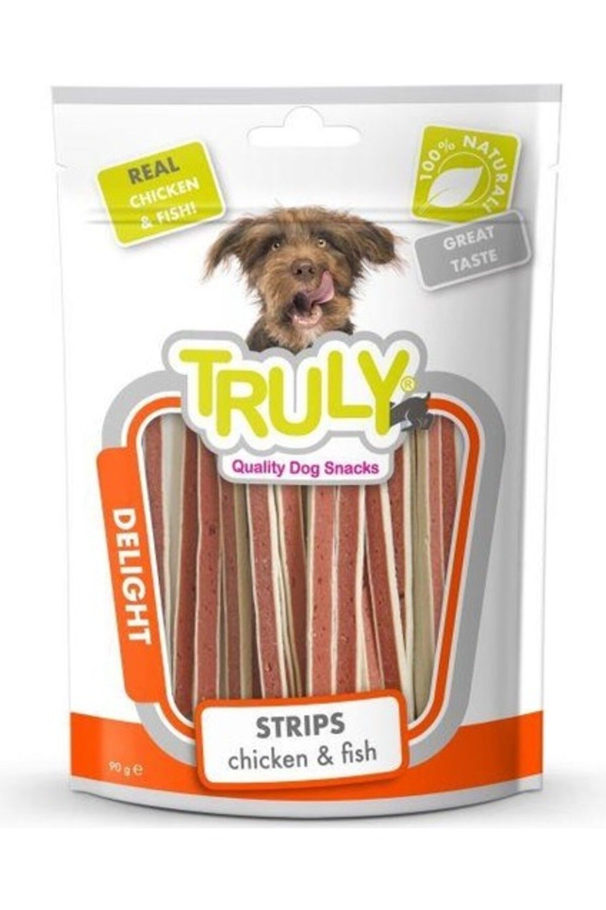 Orqinel Truly Köpek Ödül Tavuk Balık Dilim 90GR