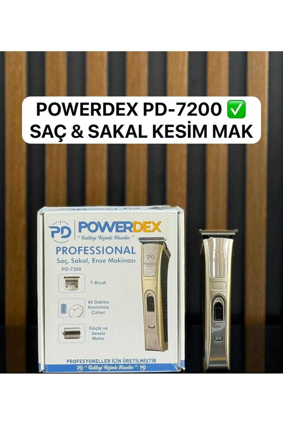 teknotrust Profesyonel Saç Ve Sakal Tıraş Makinesi Pd-7200