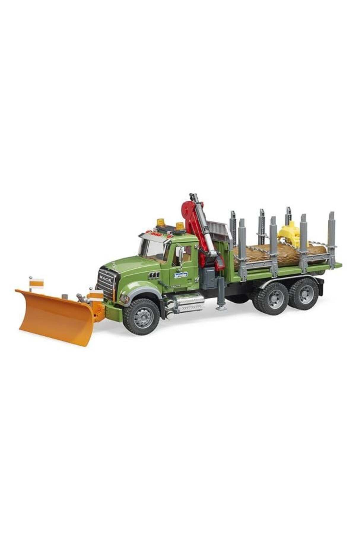 Bruder Mack Granite Kütük Taşiyici Kamyon 02824 ANK