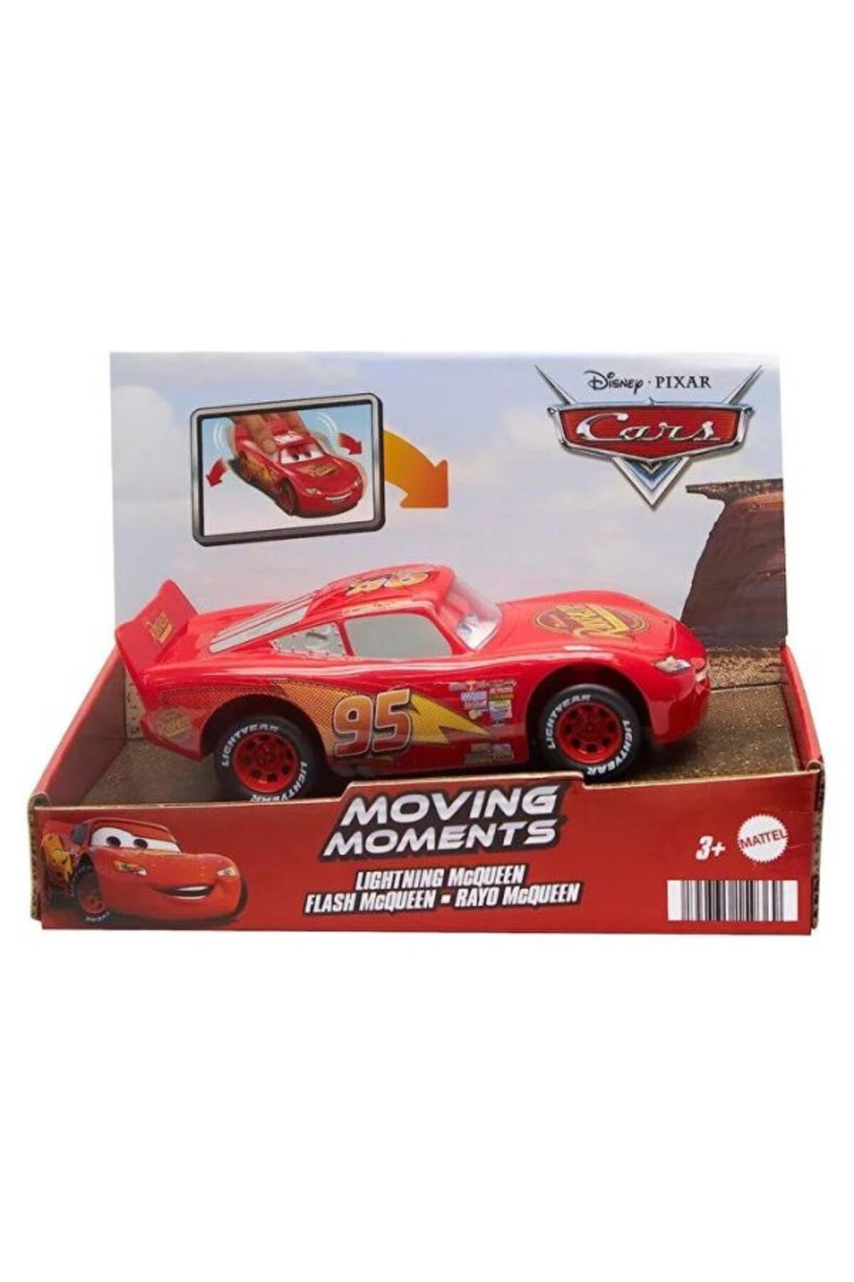 MATMEL Mattel Cars Hareketli Dostlar Şimşek Mcqueen HPH64