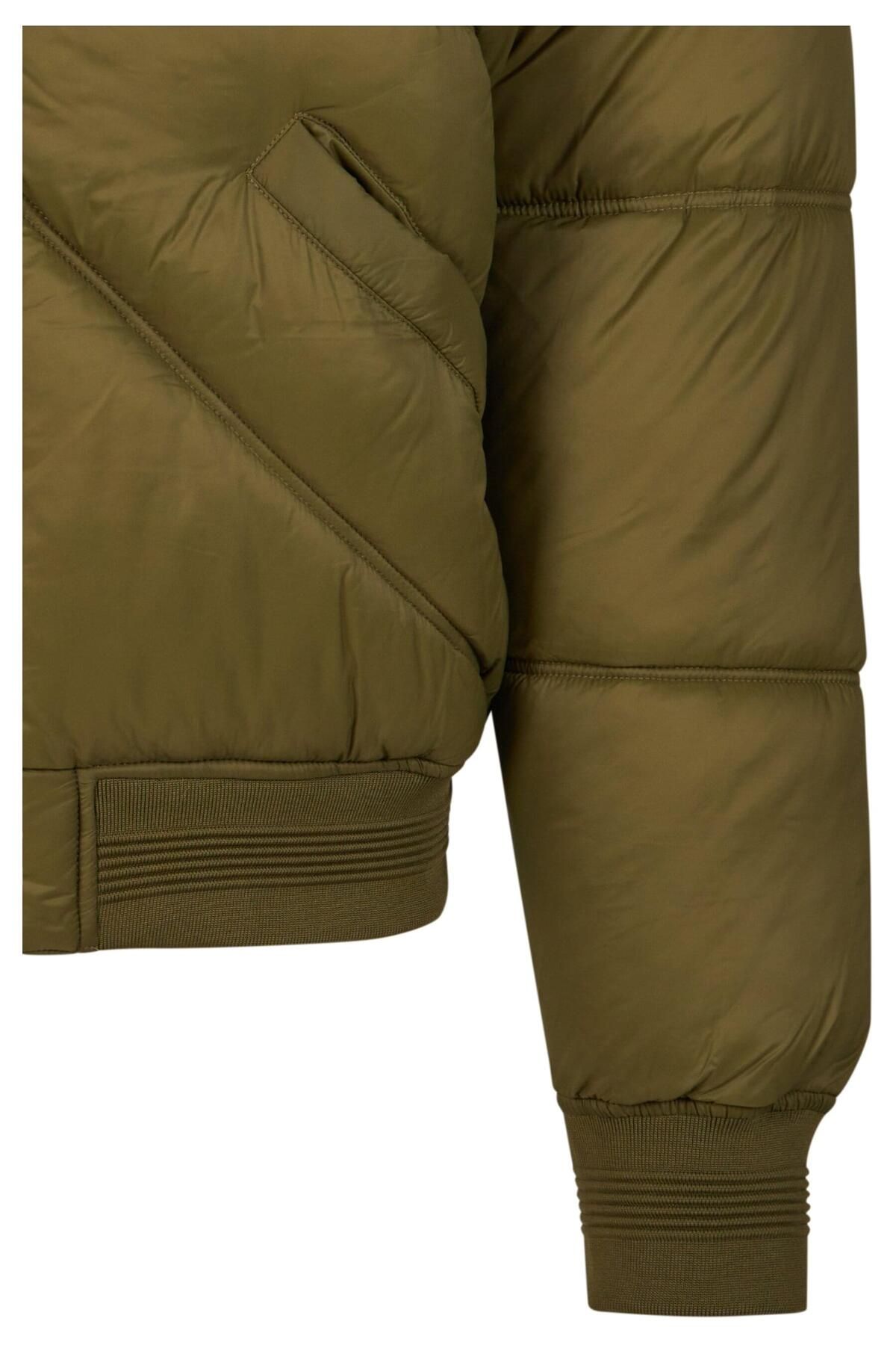 Sean John-Herren Jm233-015-1 Sj Script Logo Bomber Puffer Jacket 5