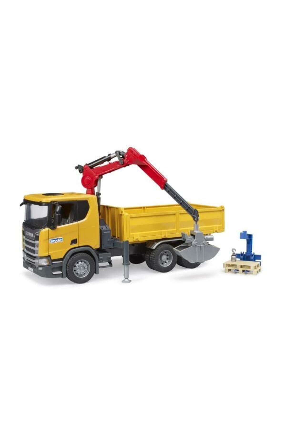 Bruder Scania 560R Vinçli Şantiye Kamyonu 03551 ANK