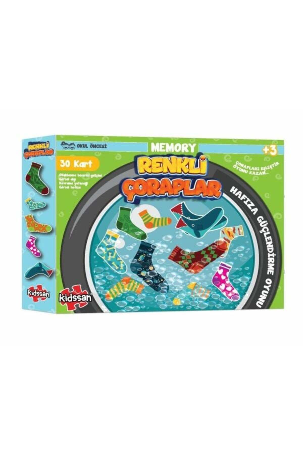 KİDSSAN Kidssan Renkli Çoraplar Oyunu 31410 ANK