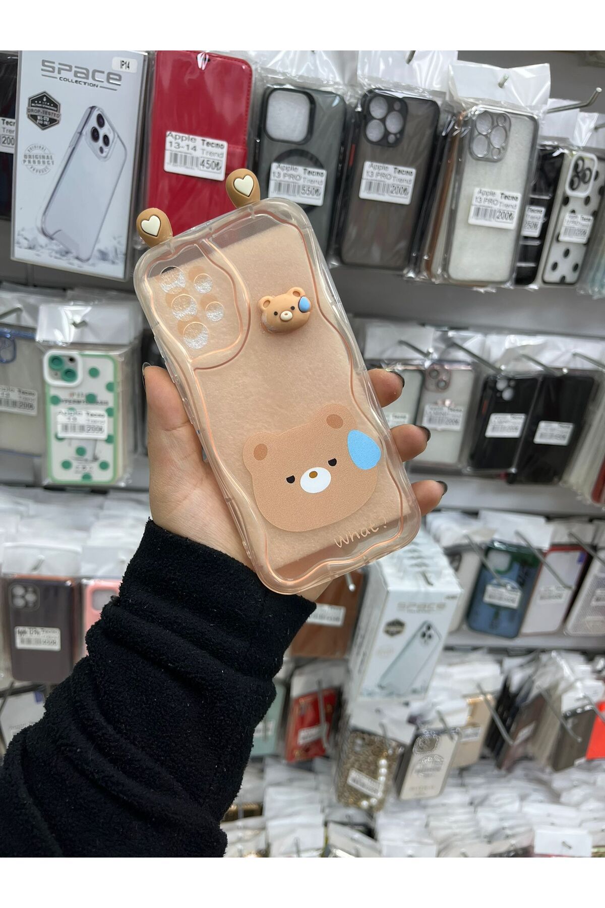 TECNOTREND Galaxy A32 4G 3d desenli kromi silikon kılıf