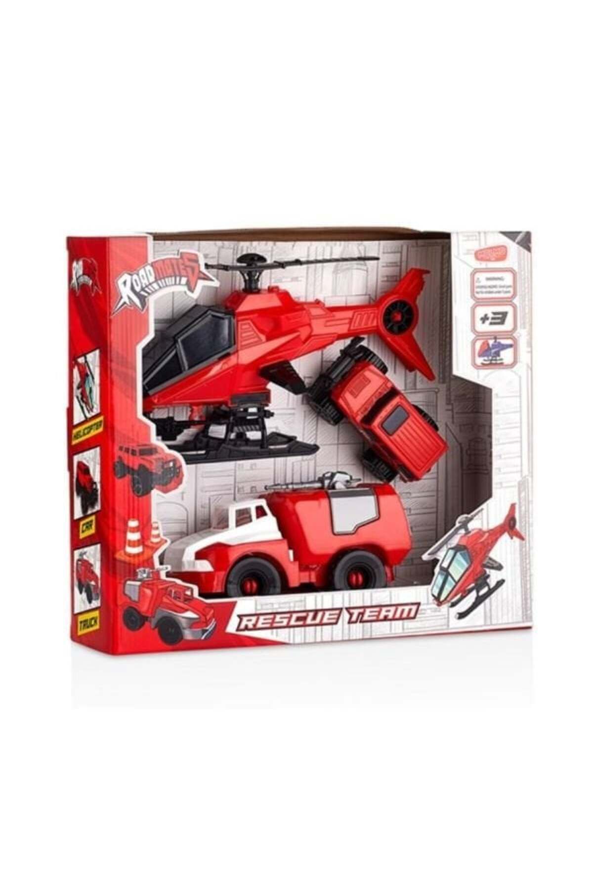 molmo Roadmates 3'Lü Aksiyon İtfaiye Seti ML441 ANK
