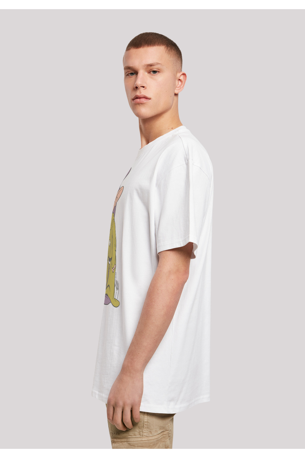 F4NT4STIC-Herren Disney Classic Dopey with Heavy Oversize Tee 7