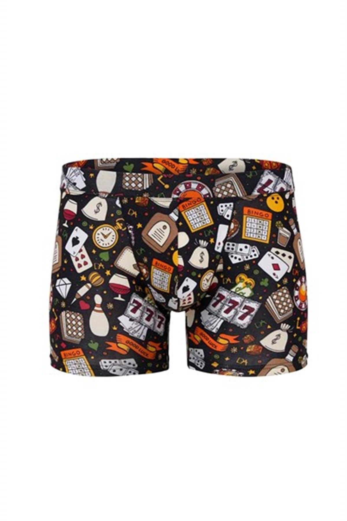 Moda Şahsenem Erkek Modal Baskılı Boxer 1817