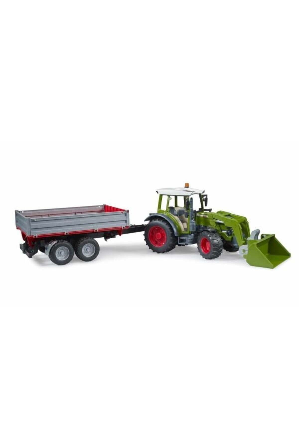 Bruder Fendt Verio 211 Kepçeli Traktör Römork 0218 ANK