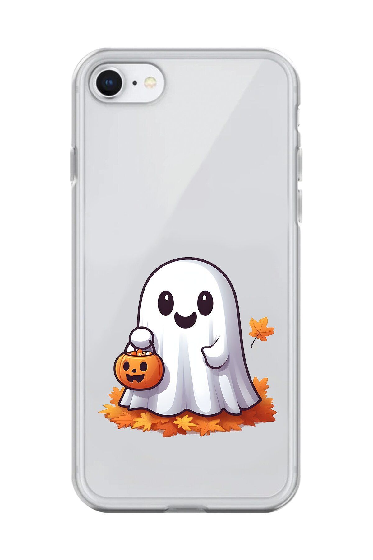 Dali Design iPhone 7 Uyumlu Şeffaf Kılıf Şeffaf New Minies 3 Tasarımlı