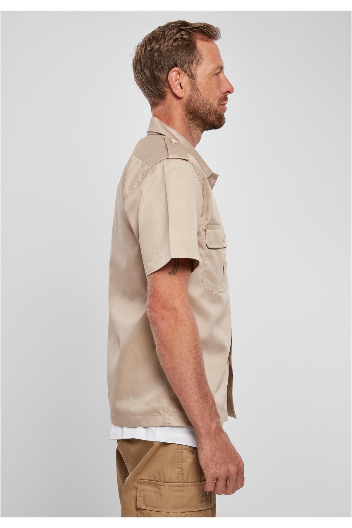 Brandit-Herren Kurzarm-US-Shirt 4