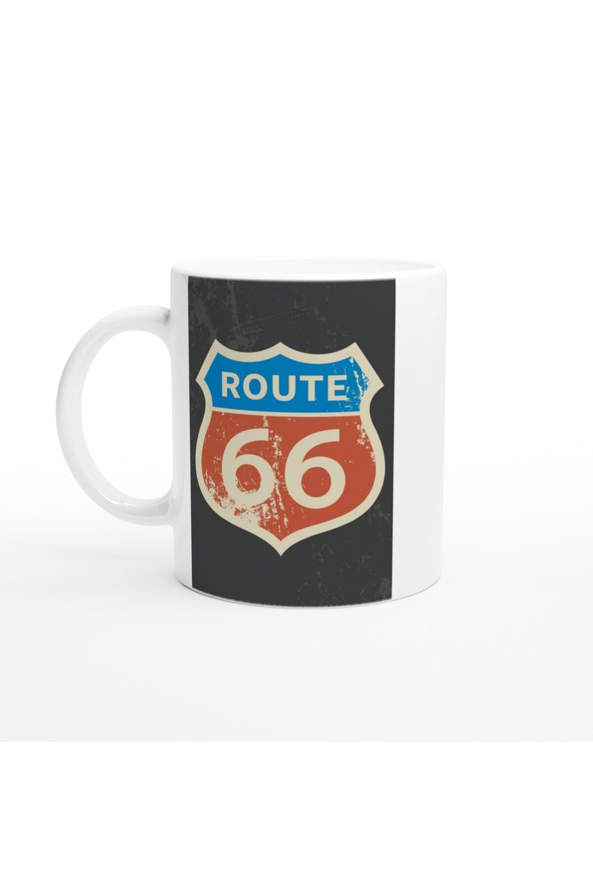Wisdom Rain Route 66 Simgesi Baskılı Kupa Bardak