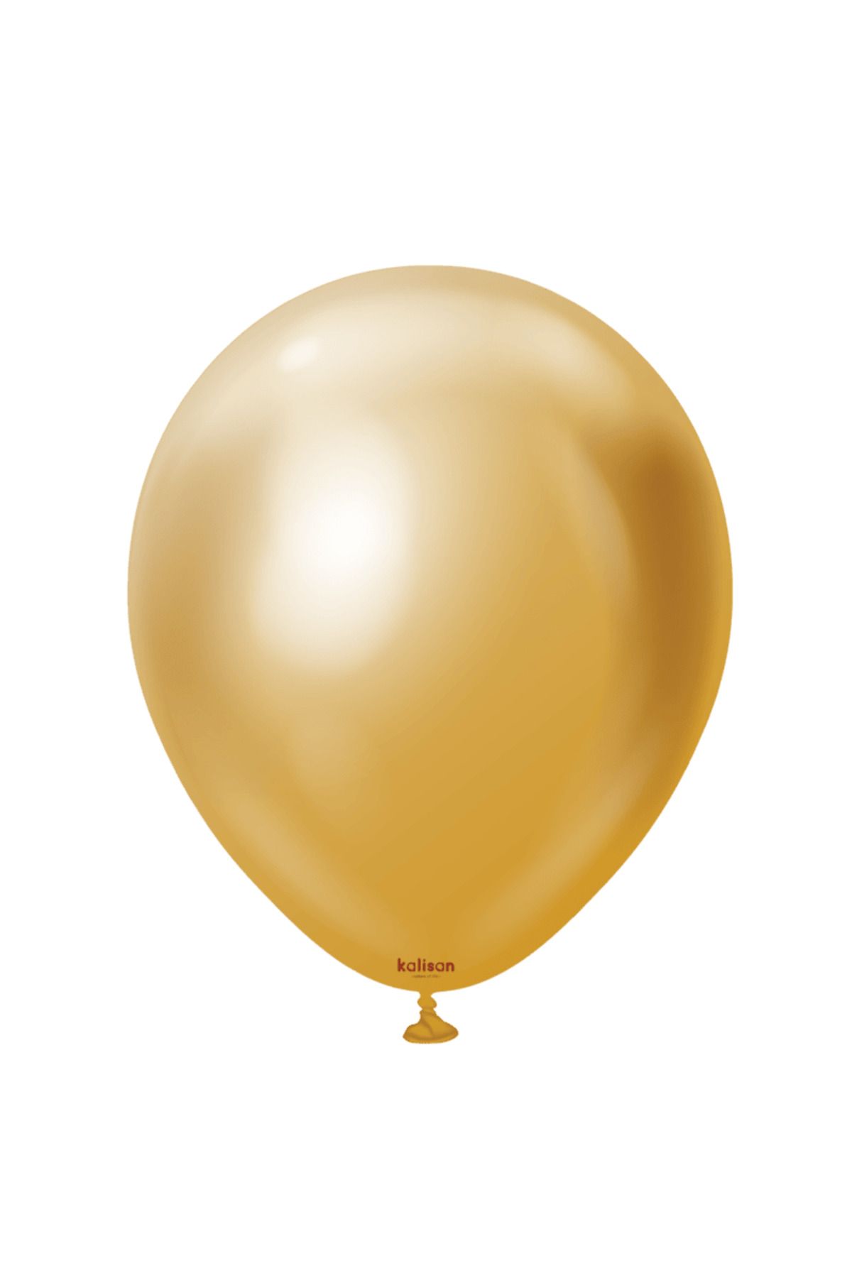 Partweety Kalisan Mirror Krom Balon Gold 12 in 5 Adet