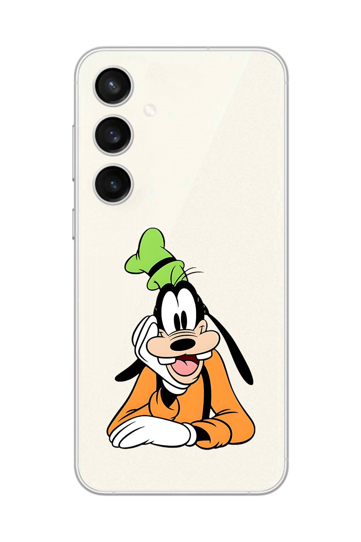 Dali Design Galaxy S23+ Uyumlu Şeffaf Kılıf Cartoon Goofy 5 Tasarımlı