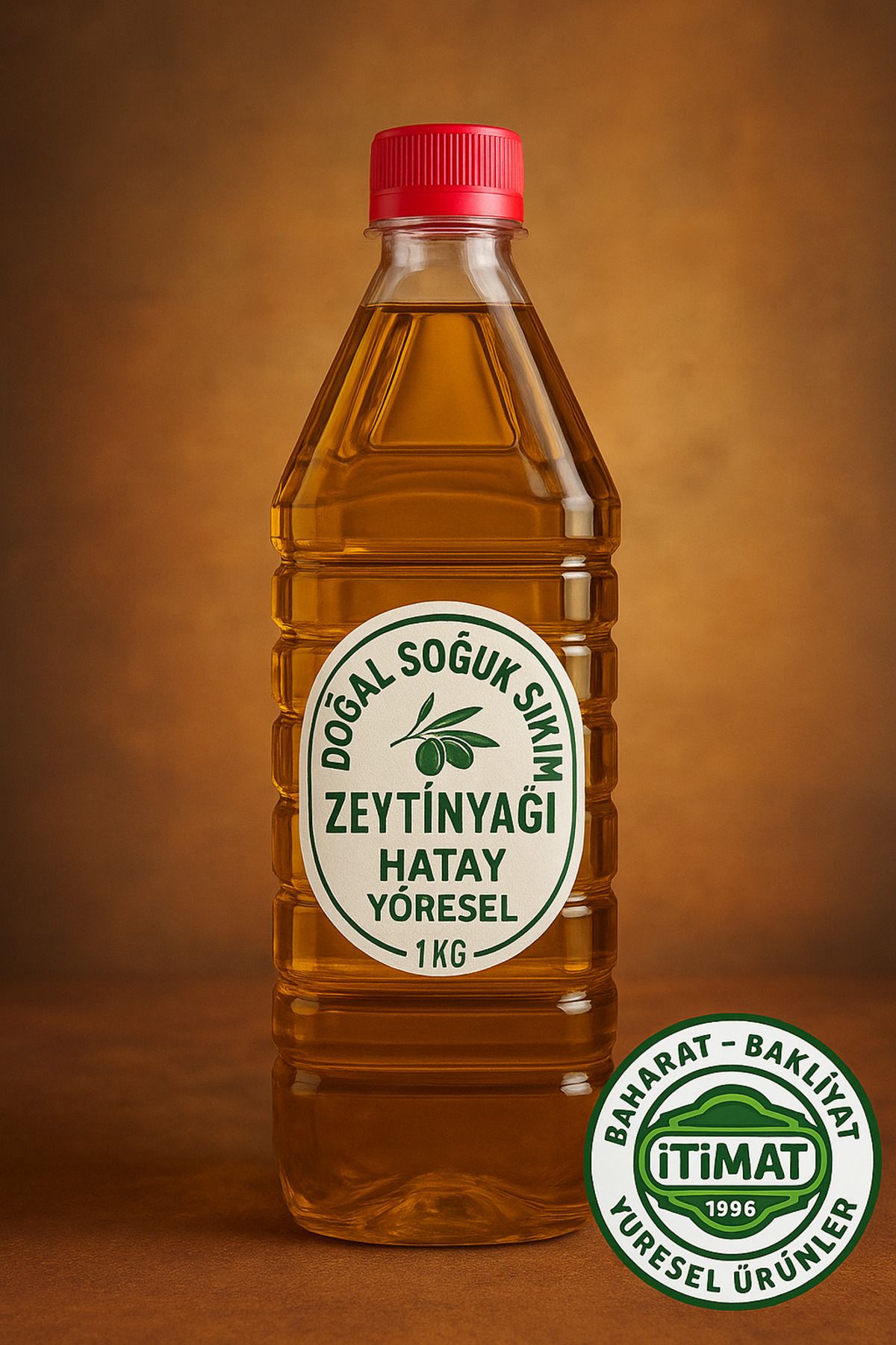 İtimat Gıda Yöresel Ürünler Hatay Yöresel Organik Zeytinyağı 1 KG