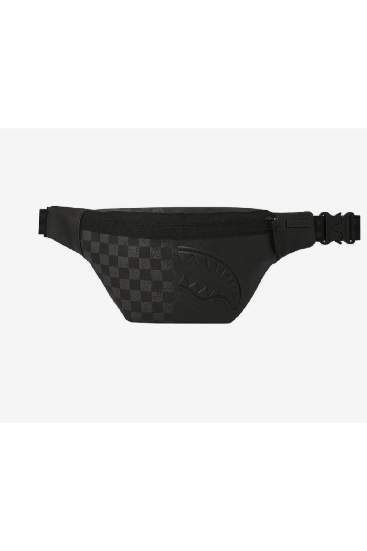 Sprayground Gri Kareli Savvy Çapraz Askılı çanta
