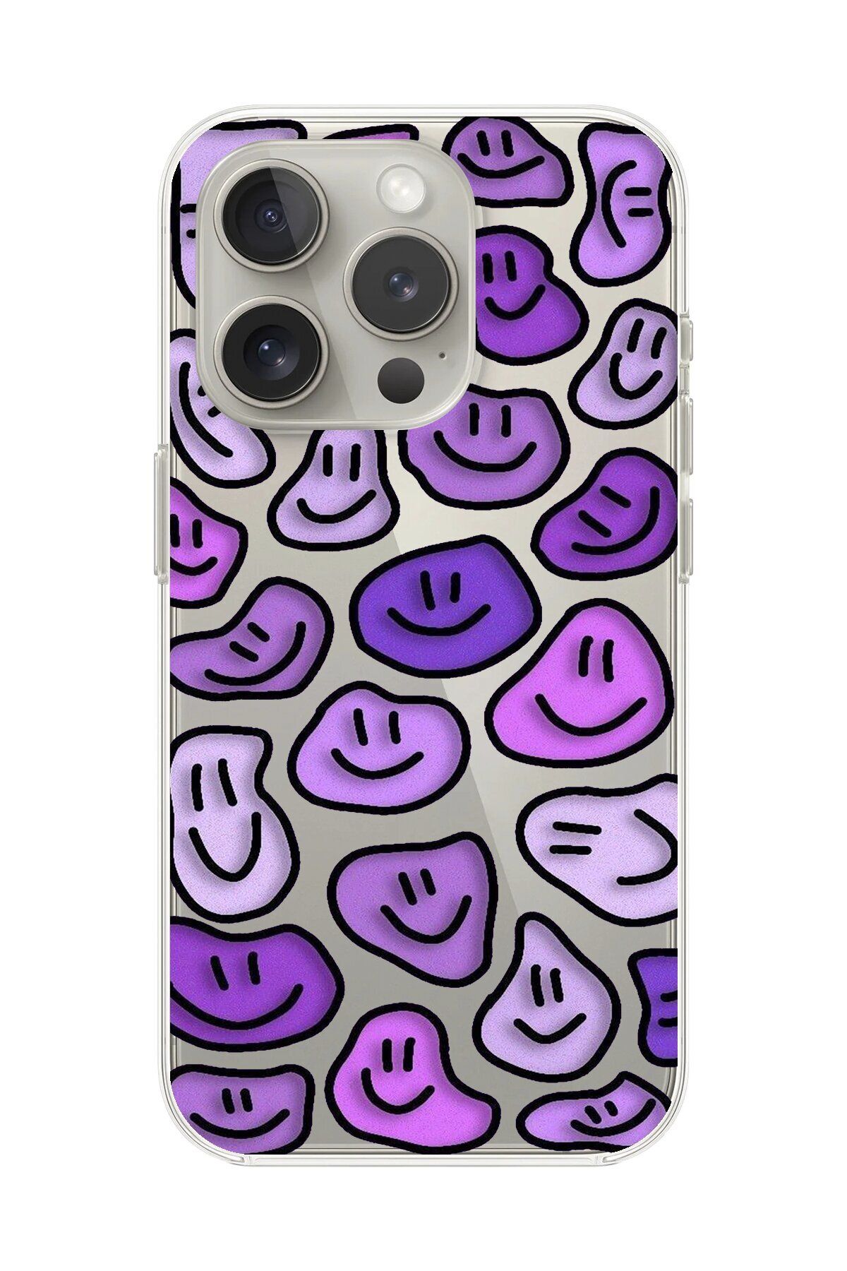 Dali Design iPhone 12 Pro Uyumlu Şeffaf Kılıf Şeffaf Wallpaper 6 Tasarımlı