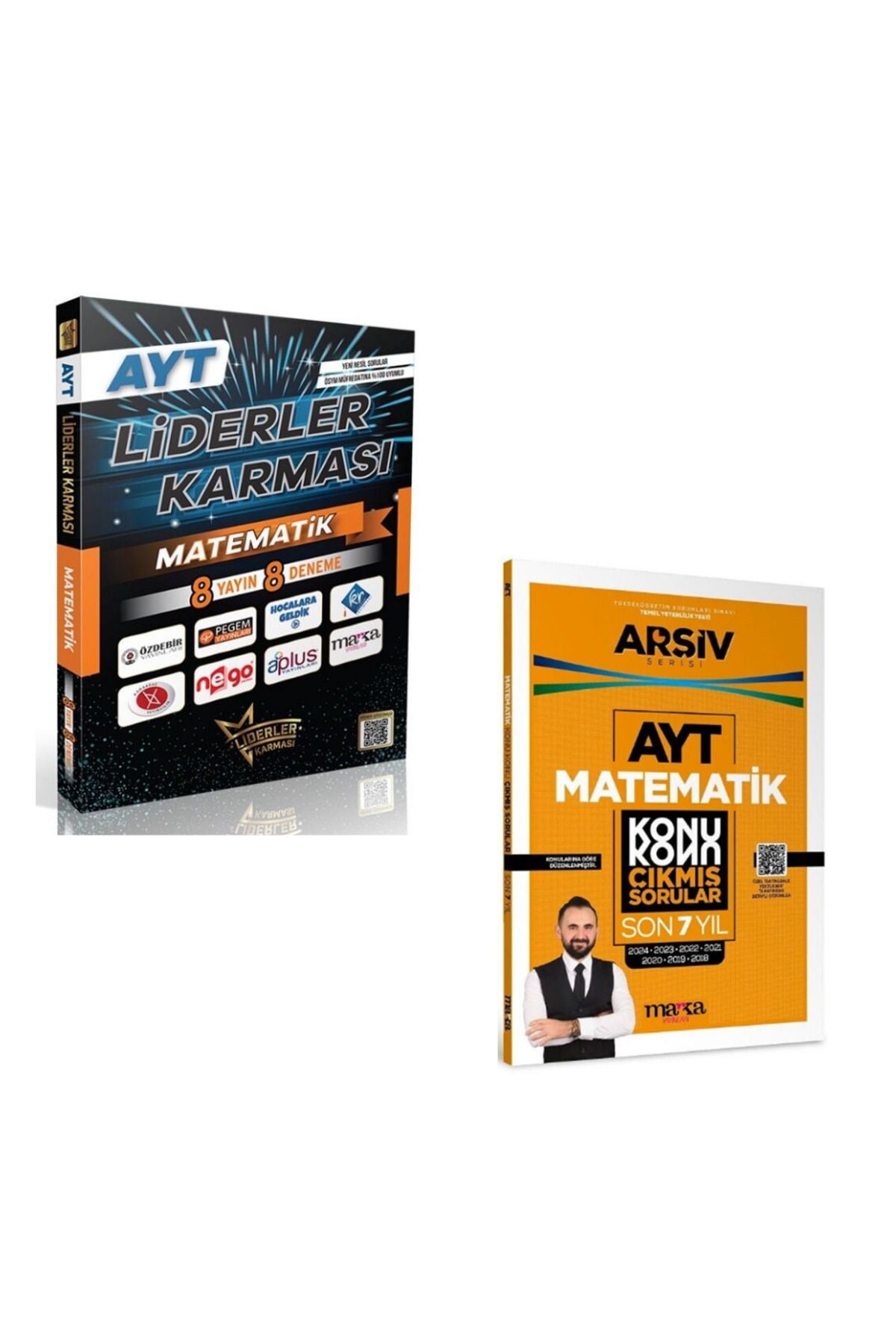 Marsis Yayınları 2025 Liderler Karması AYT Matematik Deneme ve Marka AYT Konu Konu Çıkmış 7 Yıl Soruları